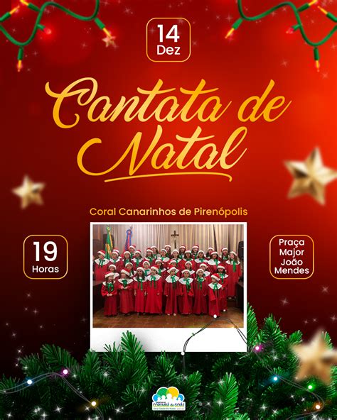 Cantata de Natal Prefeitura de Corumbá