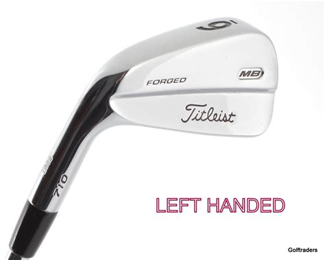 Titleist Mb 710 Forged 6 Iron Steel Dg S300 Stiff Flex Lh New Grip