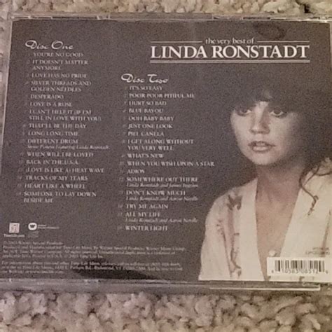 THE VERY BEST Of Linda Ronstadt Linda Ronstadt 2 Discs 03 V G Rare