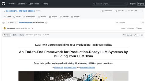 Github Llm Twin Course Features Alternatives Toolerific