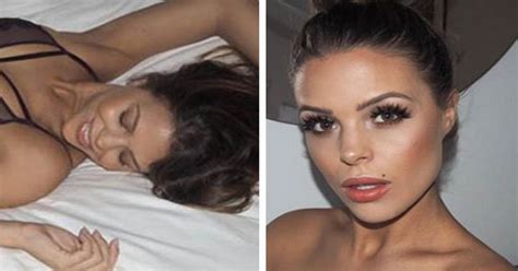 TOWIE S Chloe Lewis Takes To Bed In Kinky See Through Lingerie Daily Star