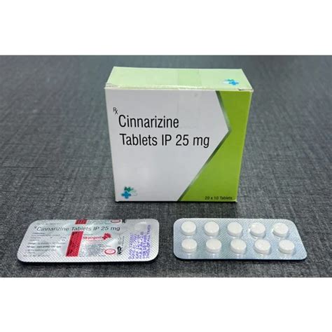 Cinnarizine Tablets Ip 25 Mg Keep In A Cool Dry Place At Best Price