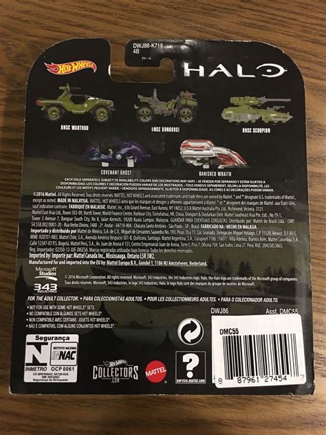 Hot Wheels HALO UNSC WARTHOG Hobbies Toys Toys Games On Carousell
