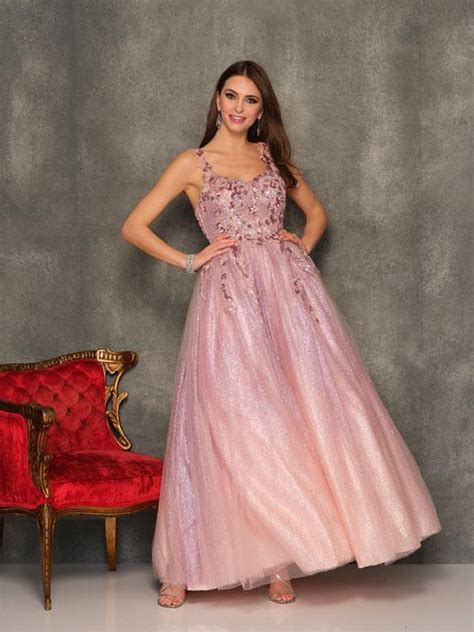 Pink And Silver Prom Dresses