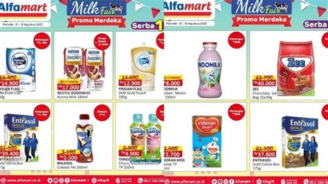 Promo Alfamart Hari Ini 4 Agustus 2023 Ada Promo Merdeka Belanja