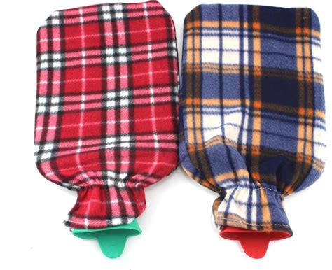 Hot Water Bottle With Bottle Cover For Pain Relief Neck Shoulders Feet Warmer Menstrual Cramps