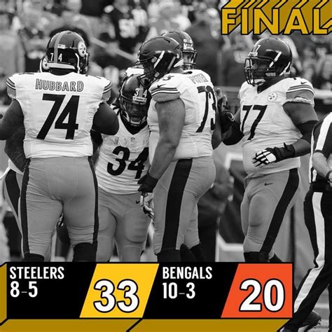 The Steelers Are On A Roll The Bengals Lost Qb Andy Dalton To A Broken