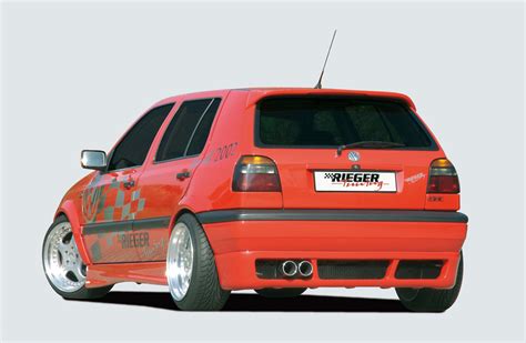 VW Golf 3 Накладка на задний бампер, Ригер (Rieger). Отзывы (1 ...