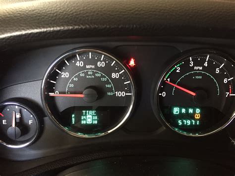 Blinking Tire Pressure Light Jeep at Sean Freeleagus blog