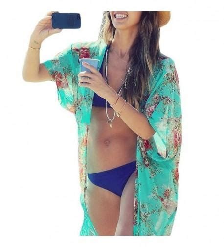 Women S Bathing Suits Bikini Cover Up Swimwear Swimsuit Beach Dress Green CZ XCM S