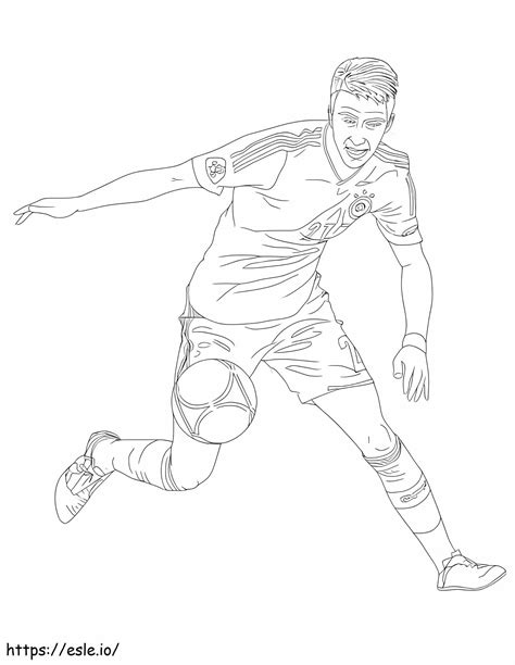Sergio Ramos Coloring Pages Printable
