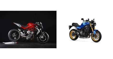 Motorrad Vergleich Mv Agusta Brutale Vs Yamaha Xsr