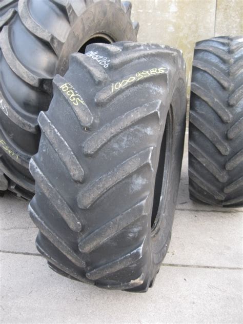 540 65R28 USED MICHELIN MULTIBIB 142D TL H18065 41 MET STEENSLAG