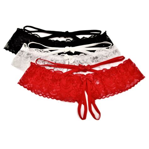 Satin Lace Bikini Panty UHQ