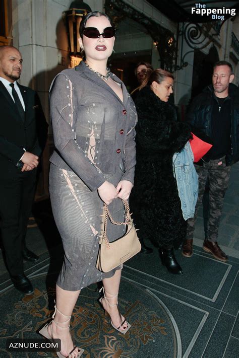 Barbie Ferreira Sexy Shows Off Her Hot Curves At The Acne Studios Fashion Show In Paris Aznude