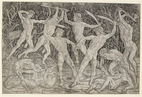 The Battle Of The Naked Men Antonio Di Jacopo D Antonio Del Pollaiuolo Google Arts Culture