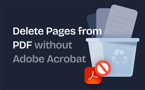 delete pages    acrobat   ways