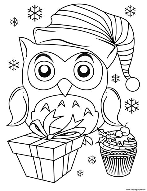 Cute Kawaii Christmas Coloring Pages Coloring Pages