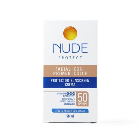 Protector Solar Nude Crema Facial Color Fps X Ml NUDE Falabella