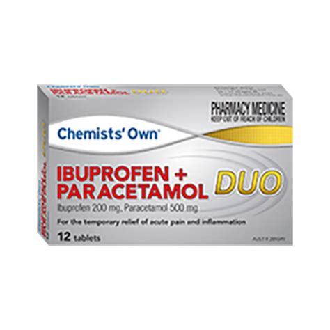 Ibuprofen And Paracetamol Duo 24 Tablets Wholelife