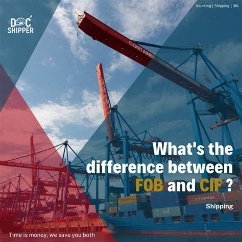 whats  difference  fob  cif docshipper
