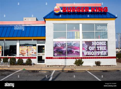 Un restaurante de comida rápida Burger King Fotografía de stock Alamy