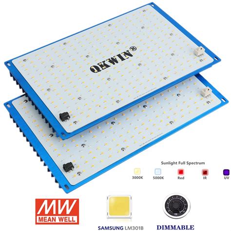 Qkwin-240W-QBS-Led-Grow-Light-Full-Spectrum-LM301B-2-9Umol-J-bead-DIY ...