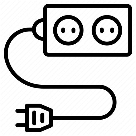 Cable Plug Socket Switch Wire Icon Download On Iconfinder