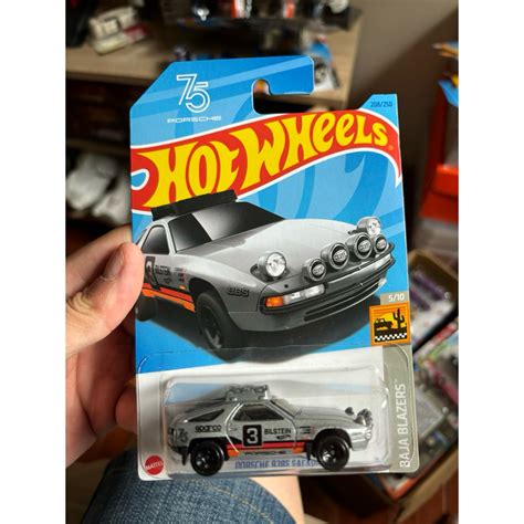 風火輪 Hot Wheels 保時捷 75周年 PORSCHE 928S SAFARI 跑車 越野車 蝦皮購物