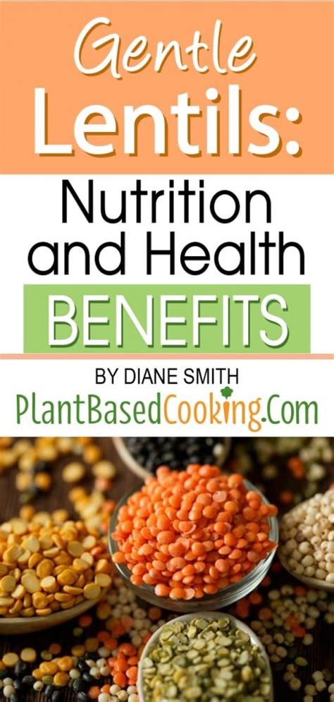 Gentle Lentils Nutrition And Health Benefits Plant Based Cooking