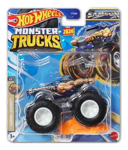 Carrinho Hot Wheels Monster Truck Mattel Fyj Cor Samson Mercadolivre