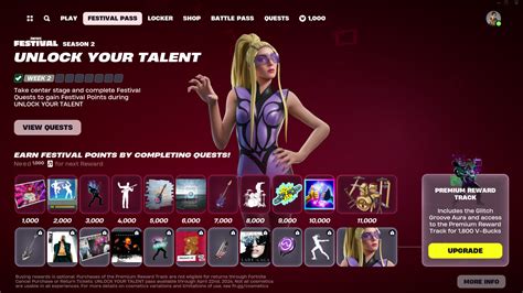 Fortnite Festival Season 2 Unlock Your Talent Features Lady Gaga