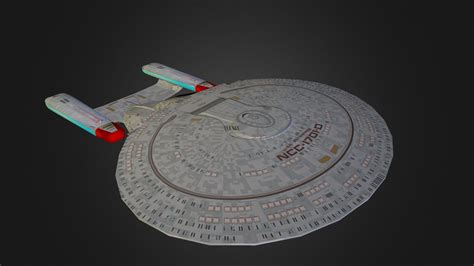 Uss Enterprise 3d Model By Jack Davies Jackdavies [2558ee0] Sketchfab