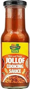 Tropical Sun Jollof Cooking Sauce G Pack Of Amazon Co Uk Grocery