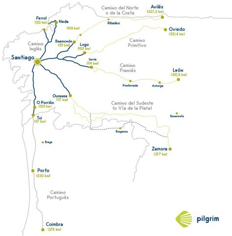 Last K Of The Camino De Santiago Routes And Stages Pilgrim