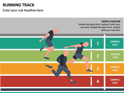 Running Track Powerpoint Template Sketchbubble