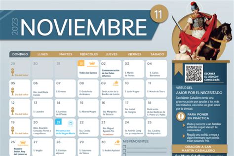 Calendario De Noviembre Con Festivos Para Descargar E Imprimir