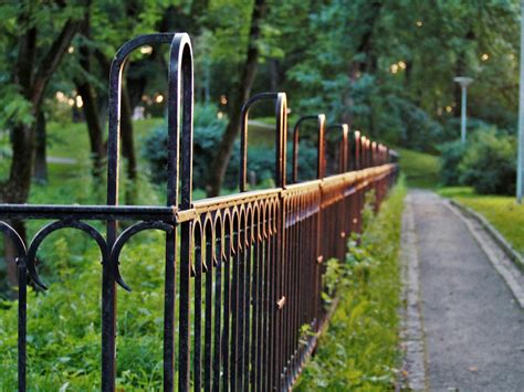 Black Metal Fence · Free Stock Photo