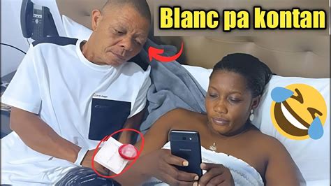 Blanc di li poko touche boborit fanm lanOdline mèt preparel pou Blanc