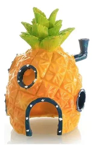 Bob Esponja Casa Piña Adorno Acuario Fondo Bikini Cuotas sin interés