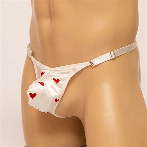 Sexy Mens Sheer Briefs Mesh See Through Lingerie T Back Metal Circle G String Thongs Bikini Jpeg