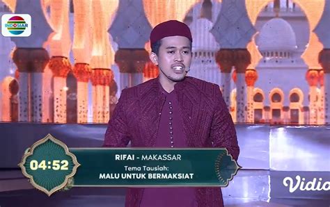 Aksi Indosiar Babak Grand Final Digelar Malam Ini Rifai