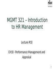 Ch Performance Management And Appraisal Pptx Mgmt