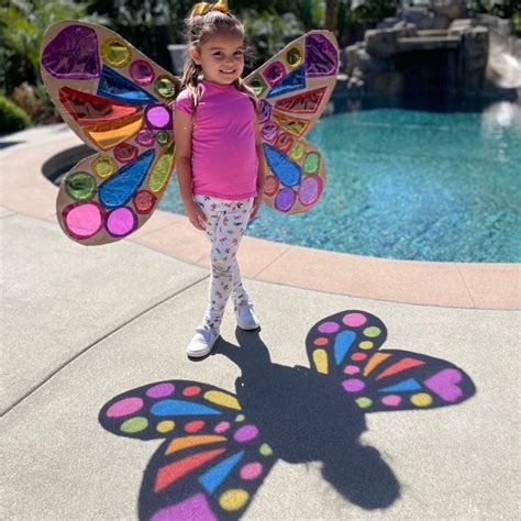 גדול מה לא בסדר ספינה טרופה Disfraz De Mariposa Para Niña Con Material