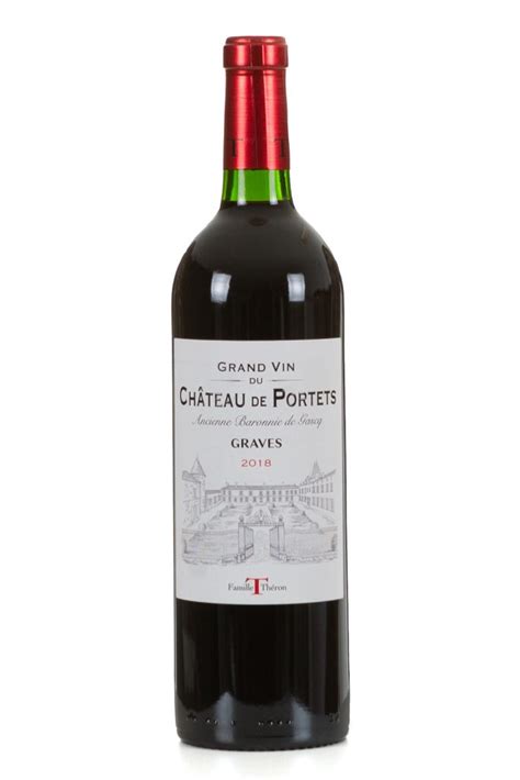 Chateau De Portets Grand Vin De Graves Aoc Bruvino