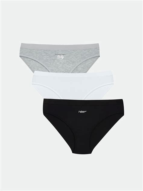 LCW Young Bedruckte Bikini Slips Stück S Z FFB LC Waikiki