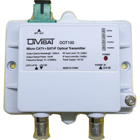 Divisat DOT-100 Fiber Optic Transmitter