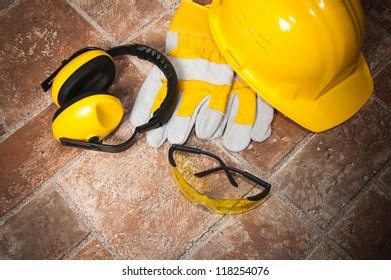 Standard Construction Safety Equipment Stock Photo (Edit Now) 118254076