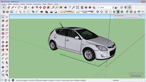 Curso Básico De Sketchup Pro Aula 05 Youtube