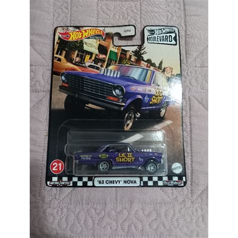 Hot Wheels Boulevard Chevy Nova Gassers Shopee Brasil